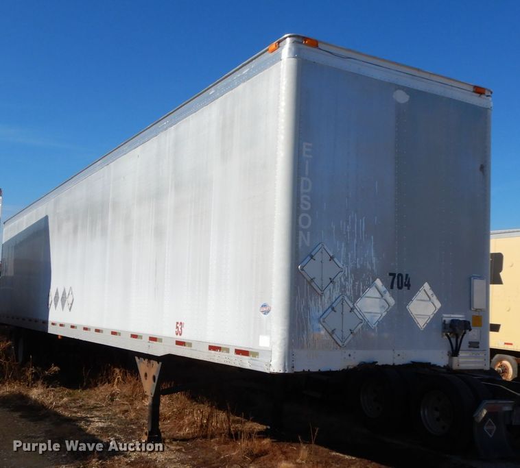 image for item HP9107 2001 Utility dry van trailer