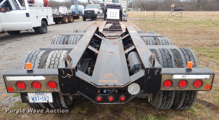 image for item HX9060 2007 Fontaine TH55 lowboy equipment trailer