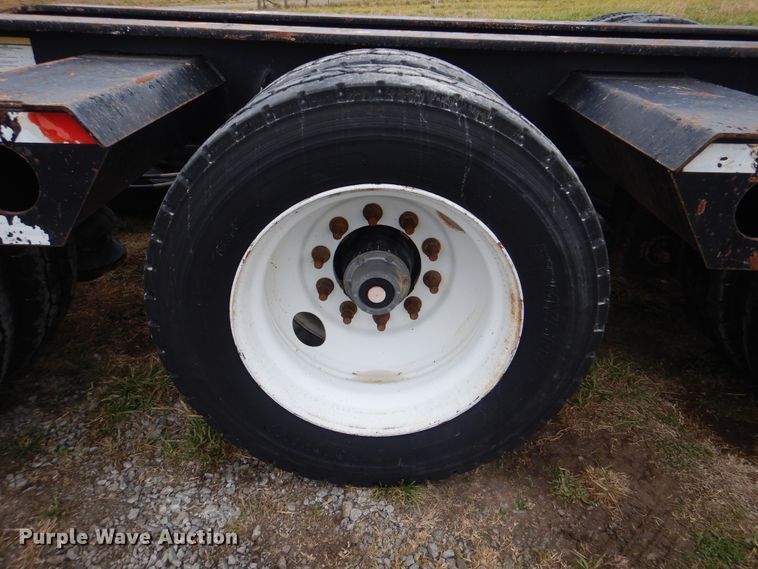 image for item HX9060 2007 Fontaine TH55 lowboy equipment trailer