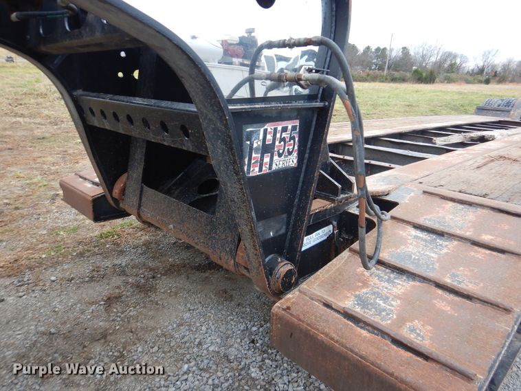 image for item HX9060 2007 Fontaine TH55 lowboy equipment trailer