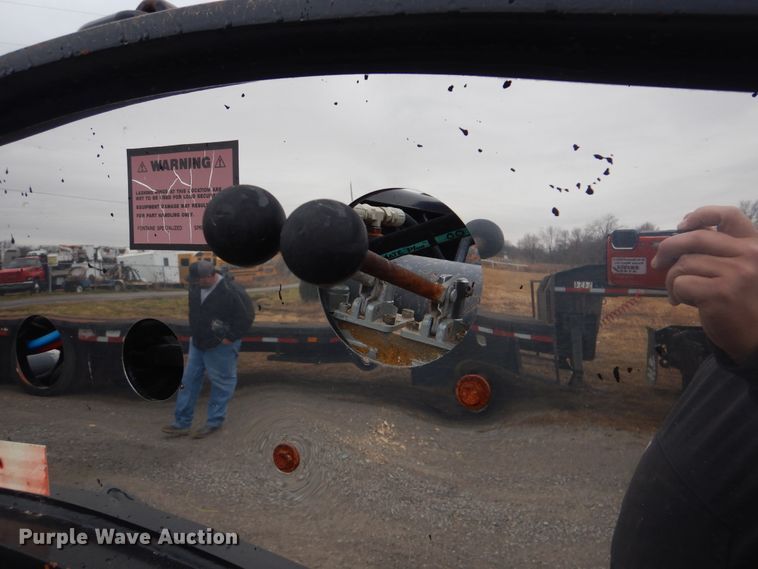 image for item HX9060 2007 Fontaine TH55 lowboy equipment trailer