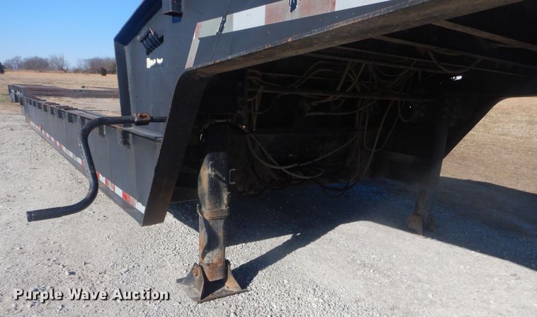 image for item HX9080 1999 Trail-Eze DHT7048 drop deck equipment trailer