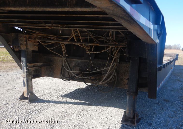 image for item HX9080 1999 Trail-Eze DHT7048 drop deck equipment trailer