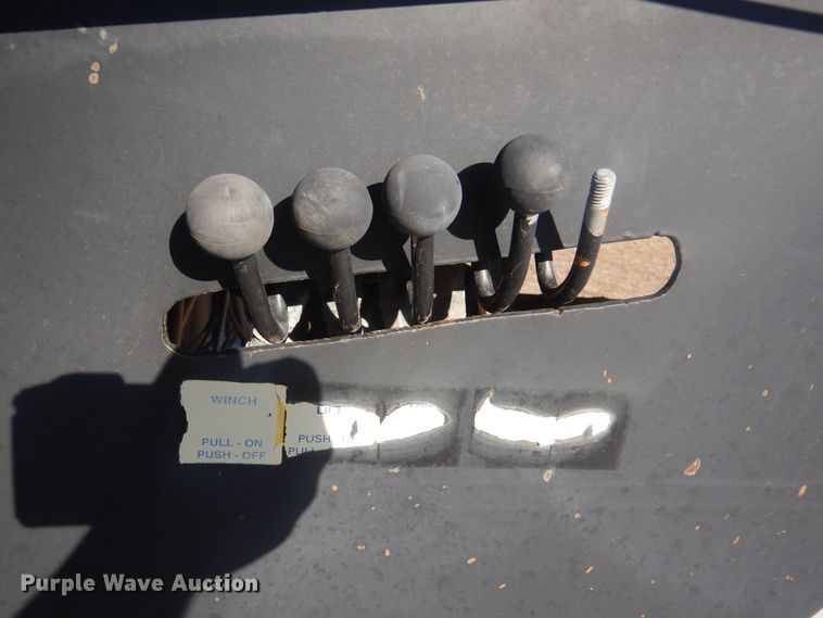 image for item HX9080 1999 Trail-Eze DHT7048 drop deck equipment trailer