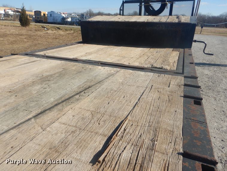 image for item HX9080 1999 Trail-Eze DHT7048 drop deck equipment trailer