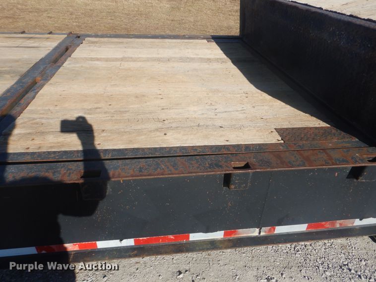 image for item HX9080 1999 Trail-Eze DHT7048 drop deck equipment trailer