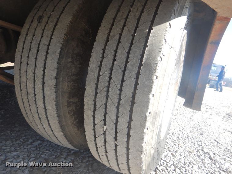 image for item HX9080 1999 Trail-Eze DHT7048 drop deck equipment trailer