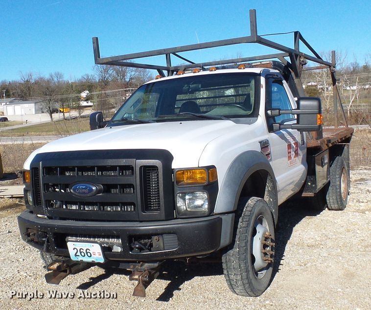 image for item DC2847 2009 Ford F550 Super Duty  flatbed truck