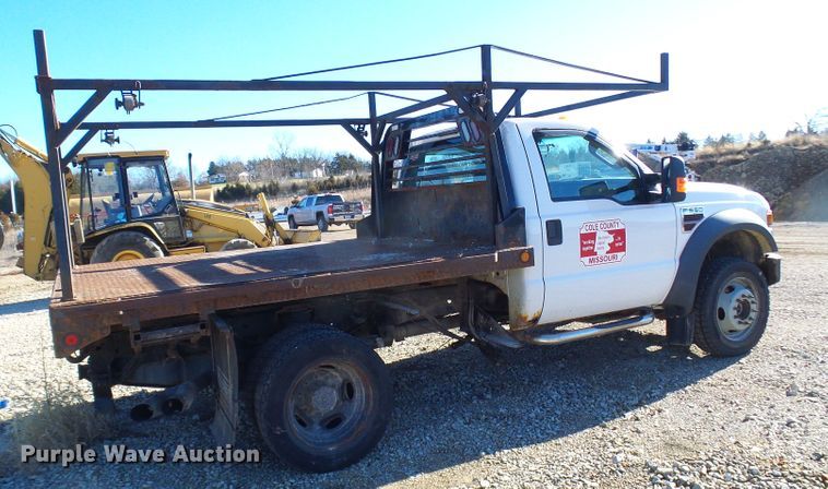 image for item DC2847 2009 Ford F550 Super Duty  flatbed truck