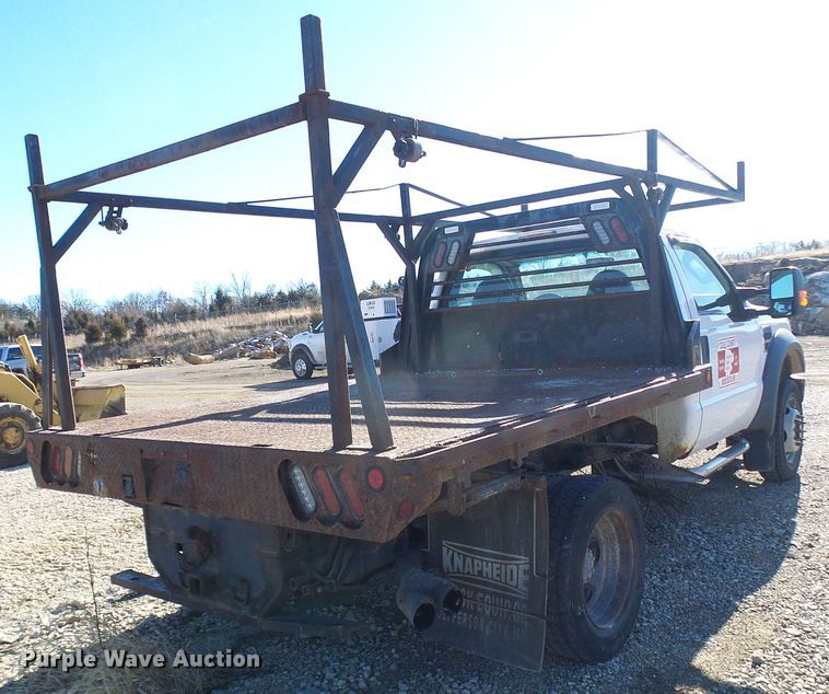 image for item DC2847 2009 Ford F550 Super Duty  flatbed truck