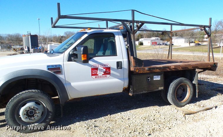 image for item DC2847 2009 Ford F550 Super Duty  flatbed truck