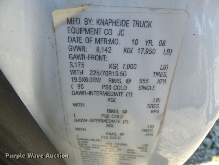 image for item DC2847 2009 Ford F550 Super Duty  flatbed truck