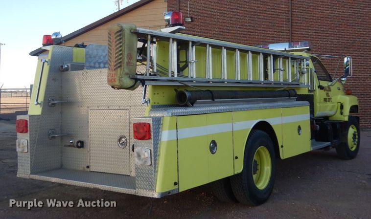 image for item DC8769 1993 Chevrolet Kodiak C6500  pumper fire truck