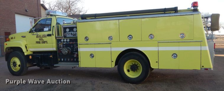 image for item DC8769 1993 Chevrolet Kodiak C6500  pumper fire truck