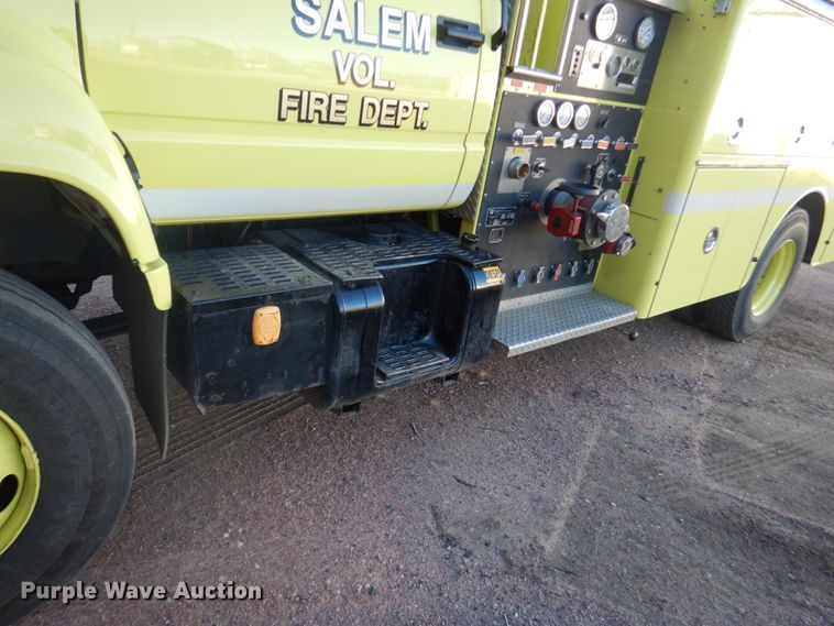 image for item DC8769 1993 Chevrolet Kodiak C6500  pumper fire truck