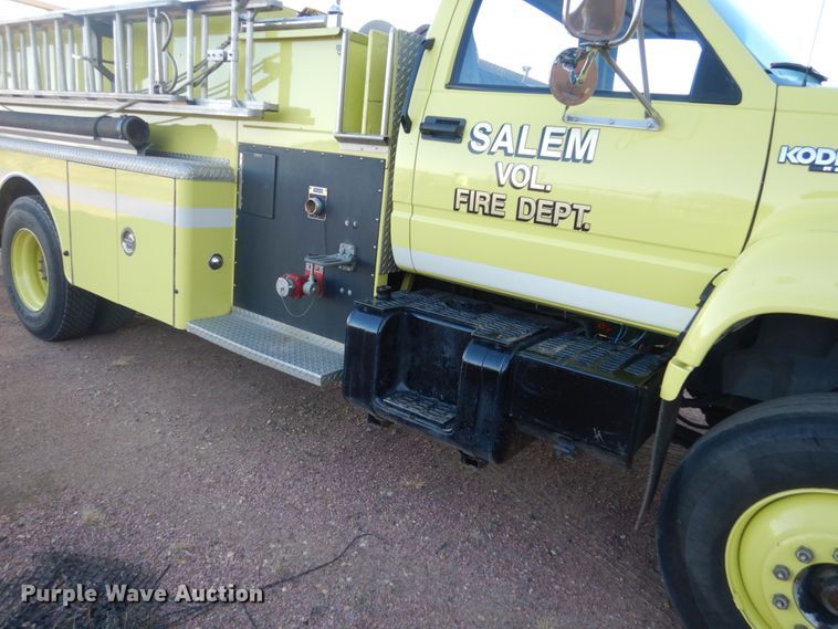 image for item DC8769 1993 Chevrolet Kodiak C6500  pumper fire truck