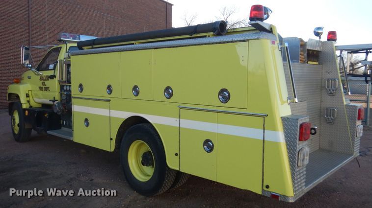 image for item DC8769 1993 Chevrolet Kodiak C6500  pumper fire truck