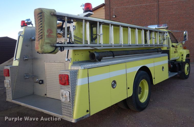 image for item DC8769 1993 Chevrolet Kodiak C6500  pumper fire truck