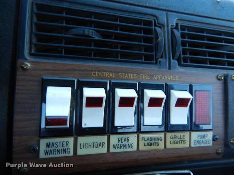 image for item DC8769 1993 Chevrolet Kodiak C6500  pumper fire truck