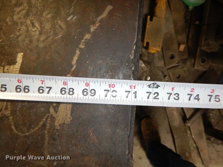 image for item DF3233 Shop built steel table