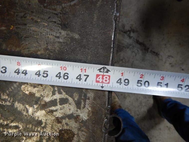 image for item DF3233 Shop built steel table