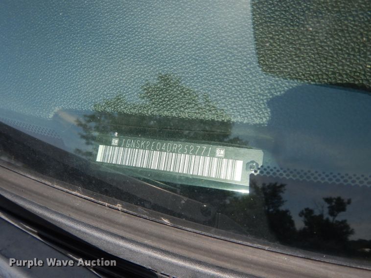 image for item DF4185 2013 Chevrolet Tahoe Police  SUV