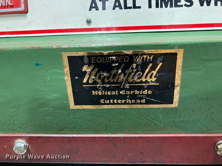 image for item DI8450 Northfield 7HH planer