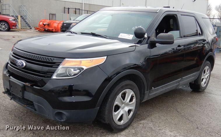 image for item DJ2767 2015 Ford Explorer Police Interceptor  SUV