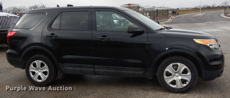 image for item DJ2767 2015 Ford Explorer Police Interceptor  SUV