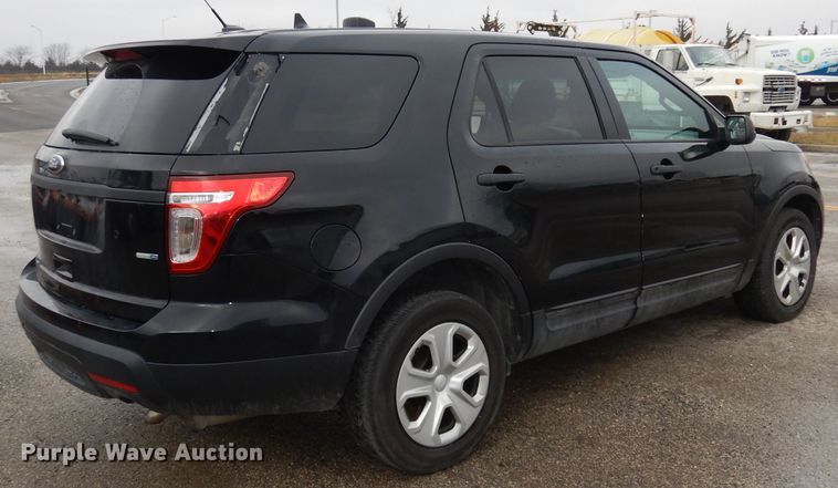 image for item DJ2767 2015 Ford Explorer Police Interceptor  SUV