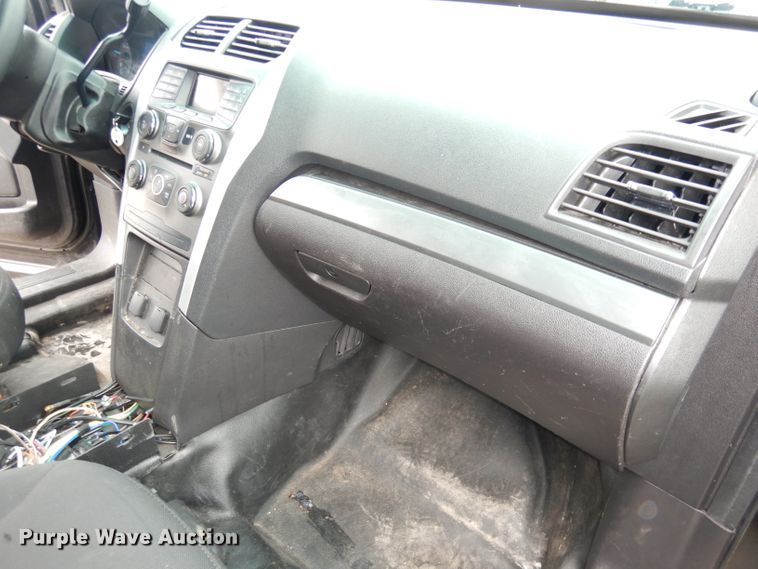 image for item DJ2767 2015 Ford Explorer Police Interceptor  SUV