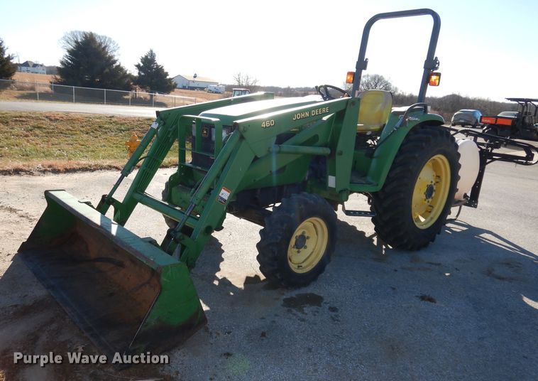 image for item DJ2774 1999 John Deere 4600  MFWD tractor