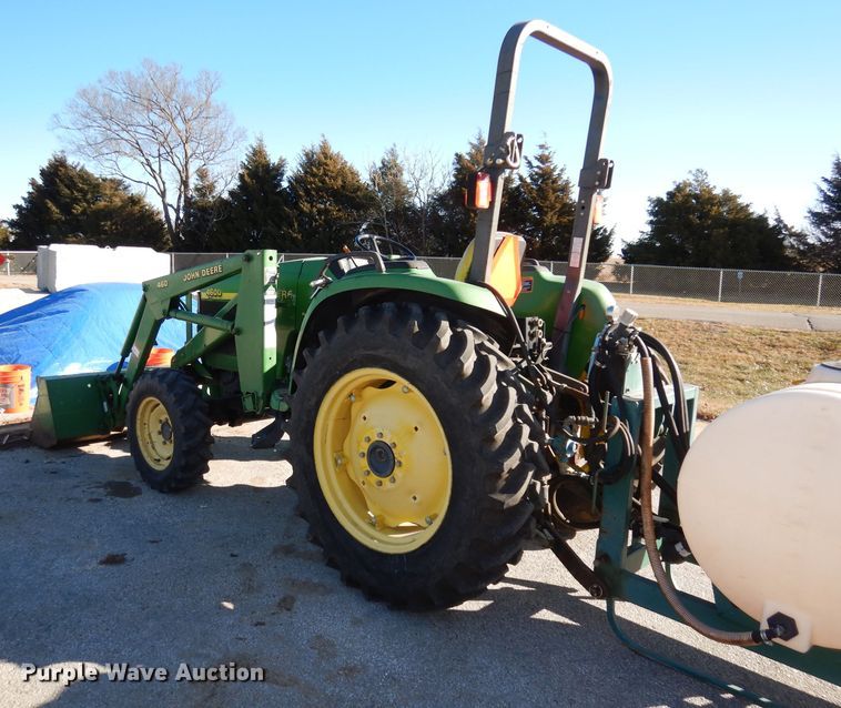 image for item DJ2774 1999 John Deere 4600  MFWD tractor