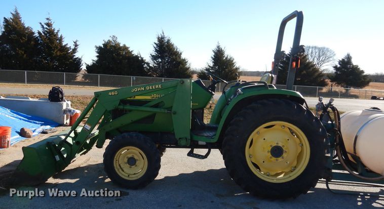 image for item DJ2774 1999 John Deere 4600  MFWD tractor