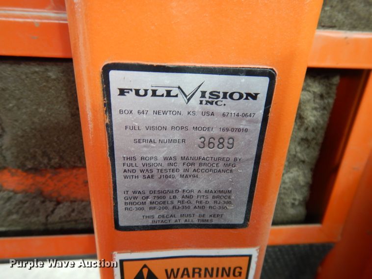 image for item DJ2776 Broce RC350  broom