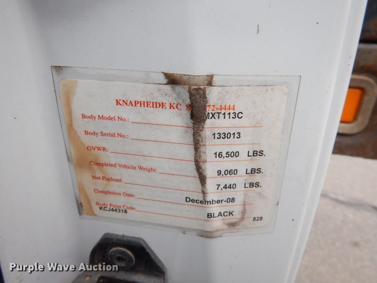 image for item DJ2780 2009 Ford F450 Super Duty  dump truck