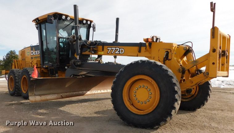 image for item DJ5910 2008 John Deere 772D  motor grader