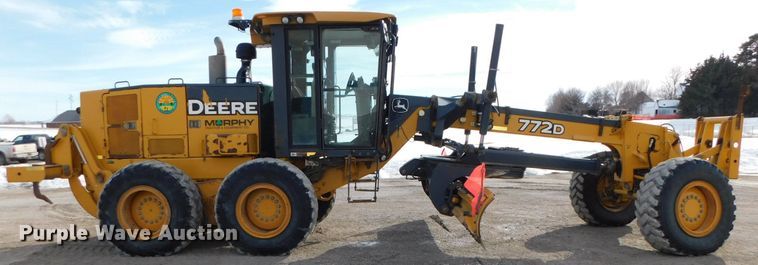 image for item DJ5910 2008 John Deere 772D  motor grader