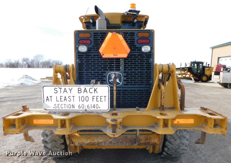 image for item DJ5910 2008 John Deere 772D  motor grader