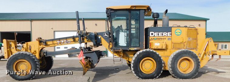 image for item DJ5910 2008 John Deere 772D  motor grader