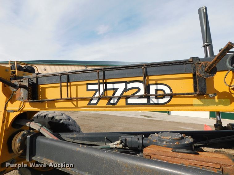 image for item DJ5910 2008 John Deere 772D  motor grader