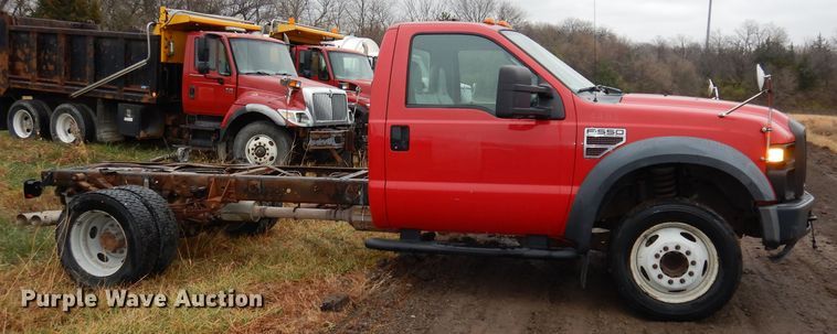 image for item DJ6967 2008 Ford F550  truck cab and chassis