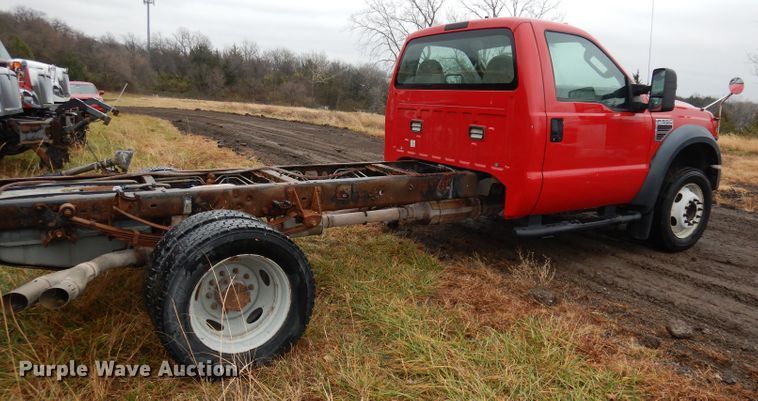 image for item DJ6967 2008 Ford F550  truck cab and chassis