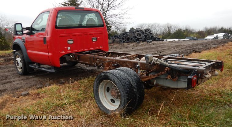image for item DJ6967 2008 Ford F550  truck cab and chassis