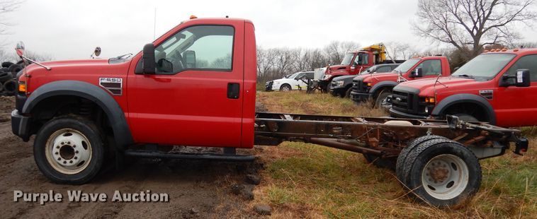 image for item DJ6967 2008 Ford F550  truck cab and chassis