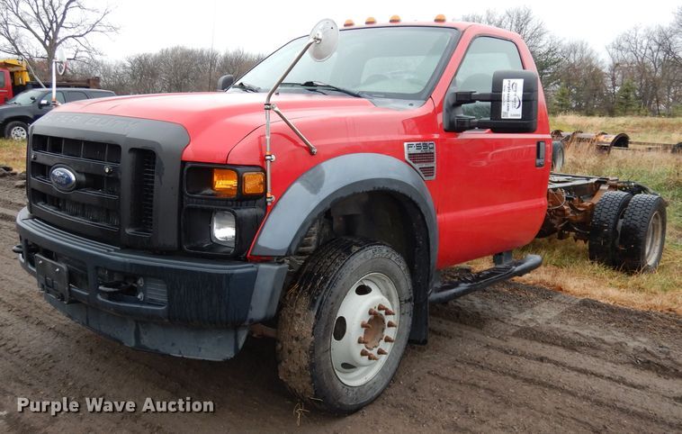 image for item DJ6968 2009 Ford F550  truck cab and chassis