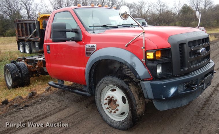 image for item DJ6968 2009 Ford F550  truck cab and chassis