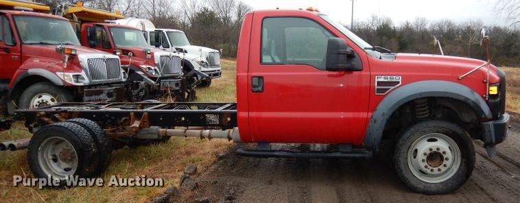 image for item DJ6968 2009 Ford F550  truck cab and chassis