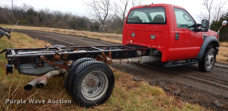 image for item DJ6968 2009 Ford F550  truck cab and chassis