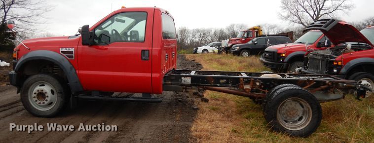 image for item DJ6968 2009 Ford F550  truck cab and chassis